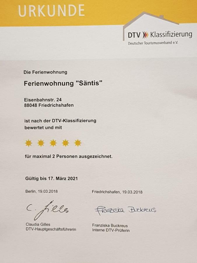 Ferienwohnung Saentis Friedrichshafen Luaran gambar